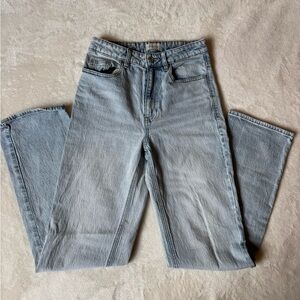 PacSun Light Blue Straight Leg Women's Jeans